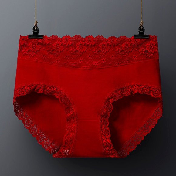Fancy Eco-Friendly Comfortable High Waisted Underwear Panties Breathable Women